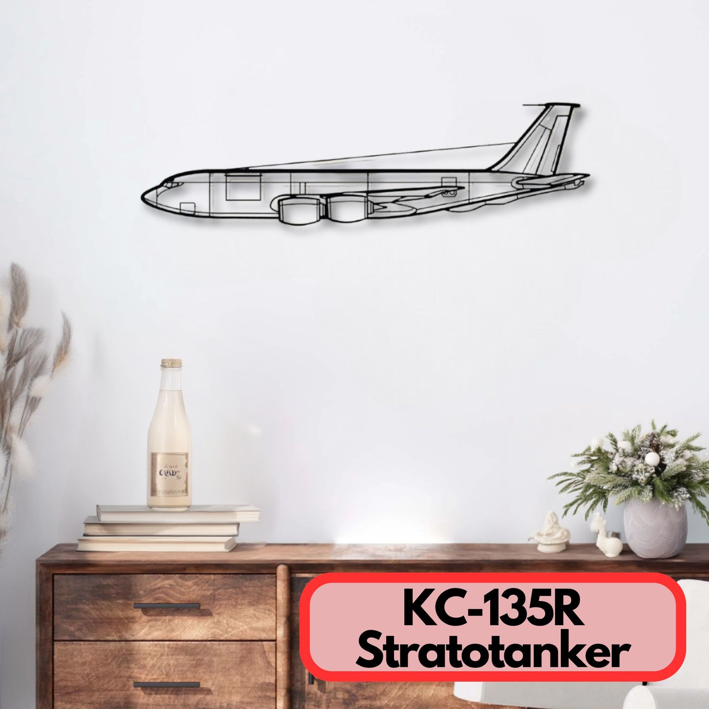 Décoration murale métal KC 135R Stratotanker