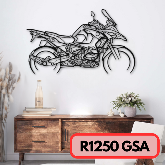 Décoration murale métal R1250 GSA